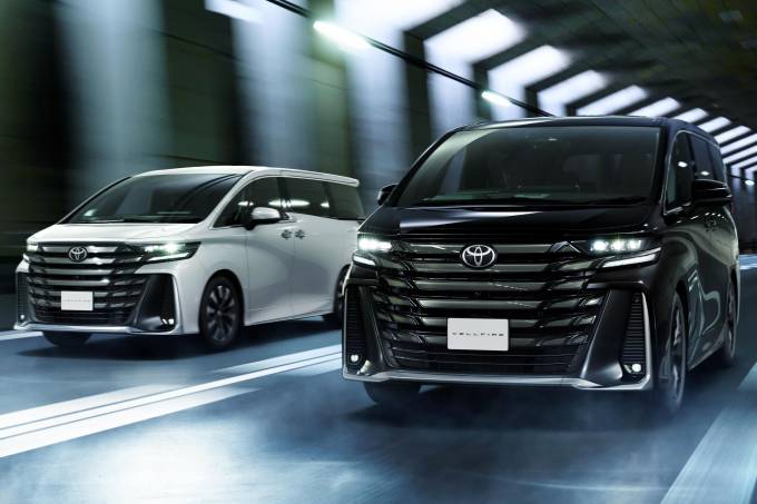 Toyota Alphard e Vellfire, as surpreendentes minivans híbridas luxuosas da marca.