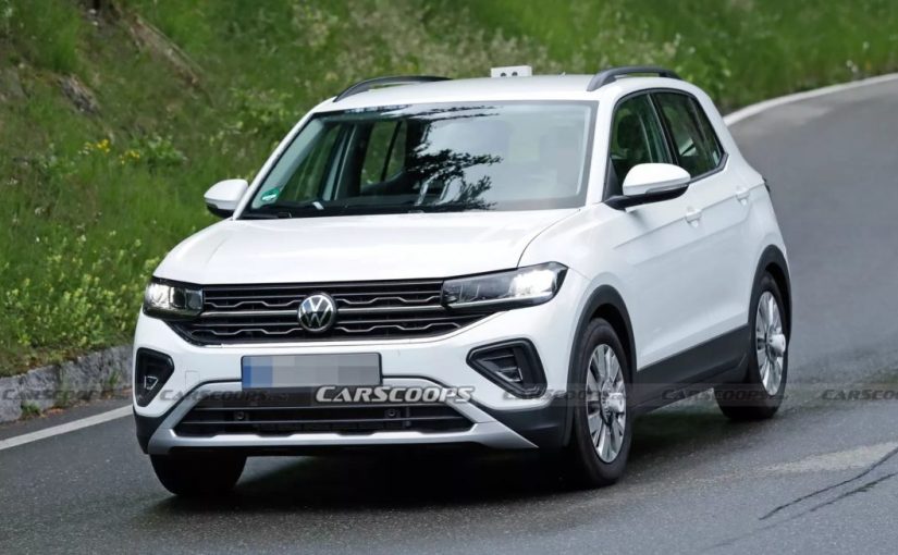 Volkswagen T-Cross reestilizado aparece sem camuflagem