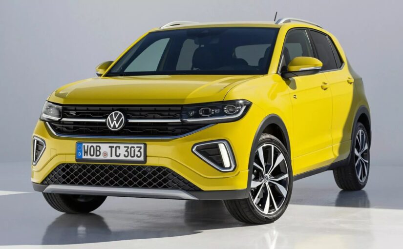 Novo Volkswagen T-Cross 2024 com interior mais refinado e um design renovado