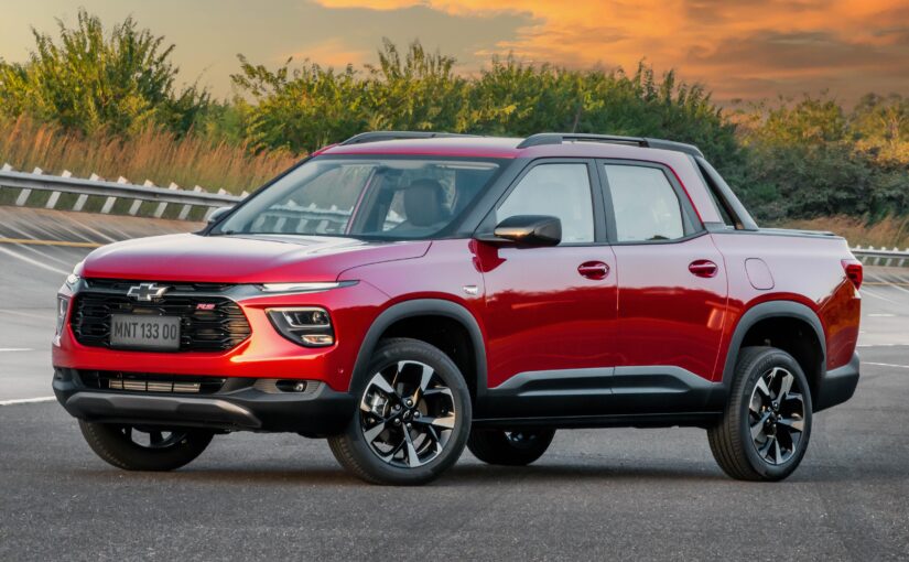 Chevrolet Montana RS, a versão esportiva do modelo.